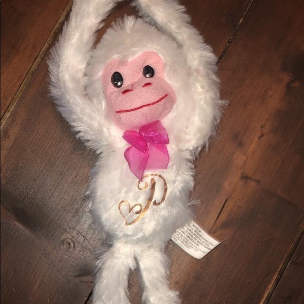 Personalized valentines monkeys